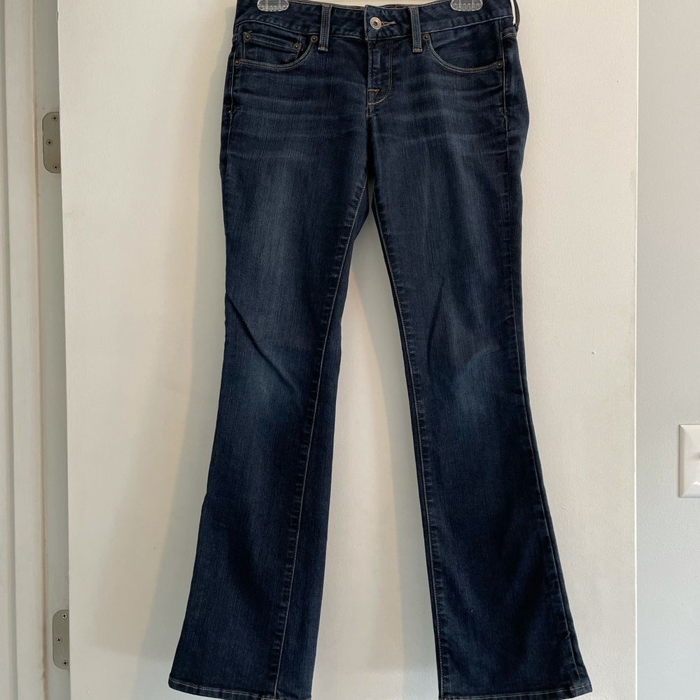 Lucky Brand Dark Denim Jeans - Lola Boot